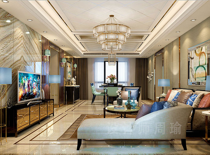 狂操中国黑丝老女人世纪江尚三室两厅168平装修设计效果欣赏